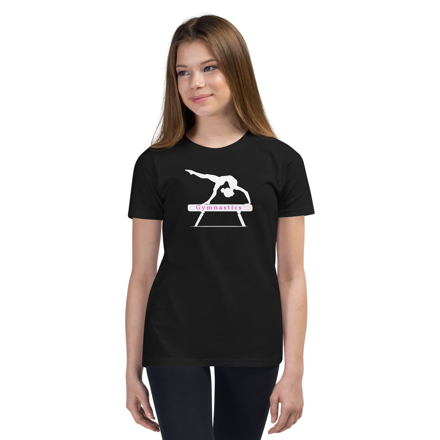 Gymnastics Youth Tee - Beam Skills by EraofInk