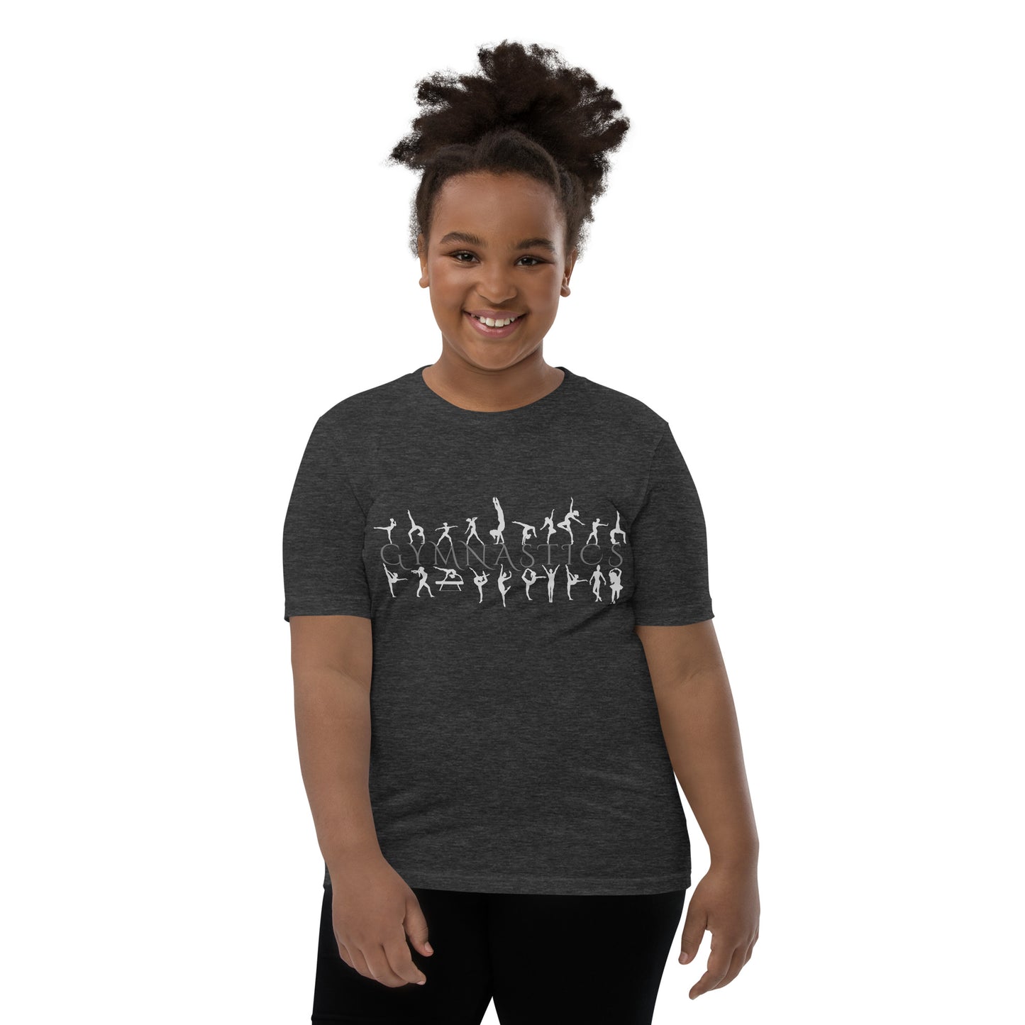 Gymnastics (gymnastics moves & poses) Youth Tee by EraofInk
