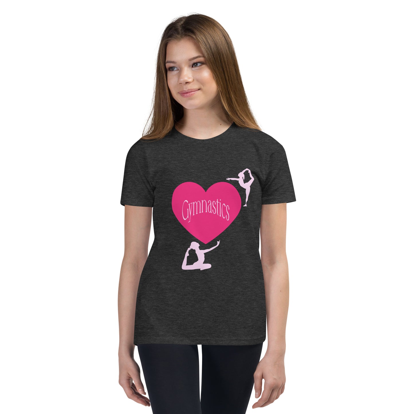 Gymnastics - Youth Short Sleeve T-Shirt - by RecreatingKrista