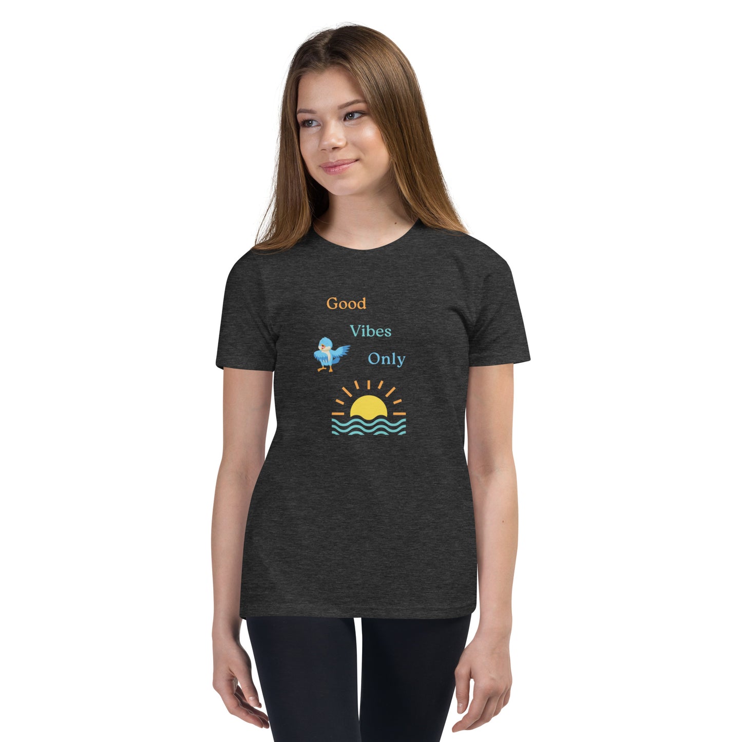 Good Vibes Only Youth Tee by EraofInk