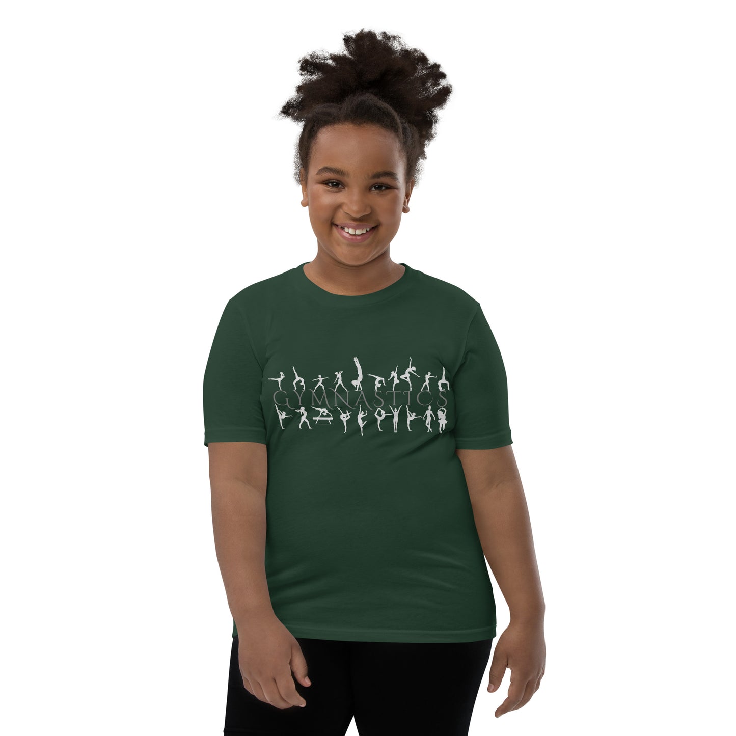 Gymnastics (gymnastics moves & poses) Youth Tee by EraofInk