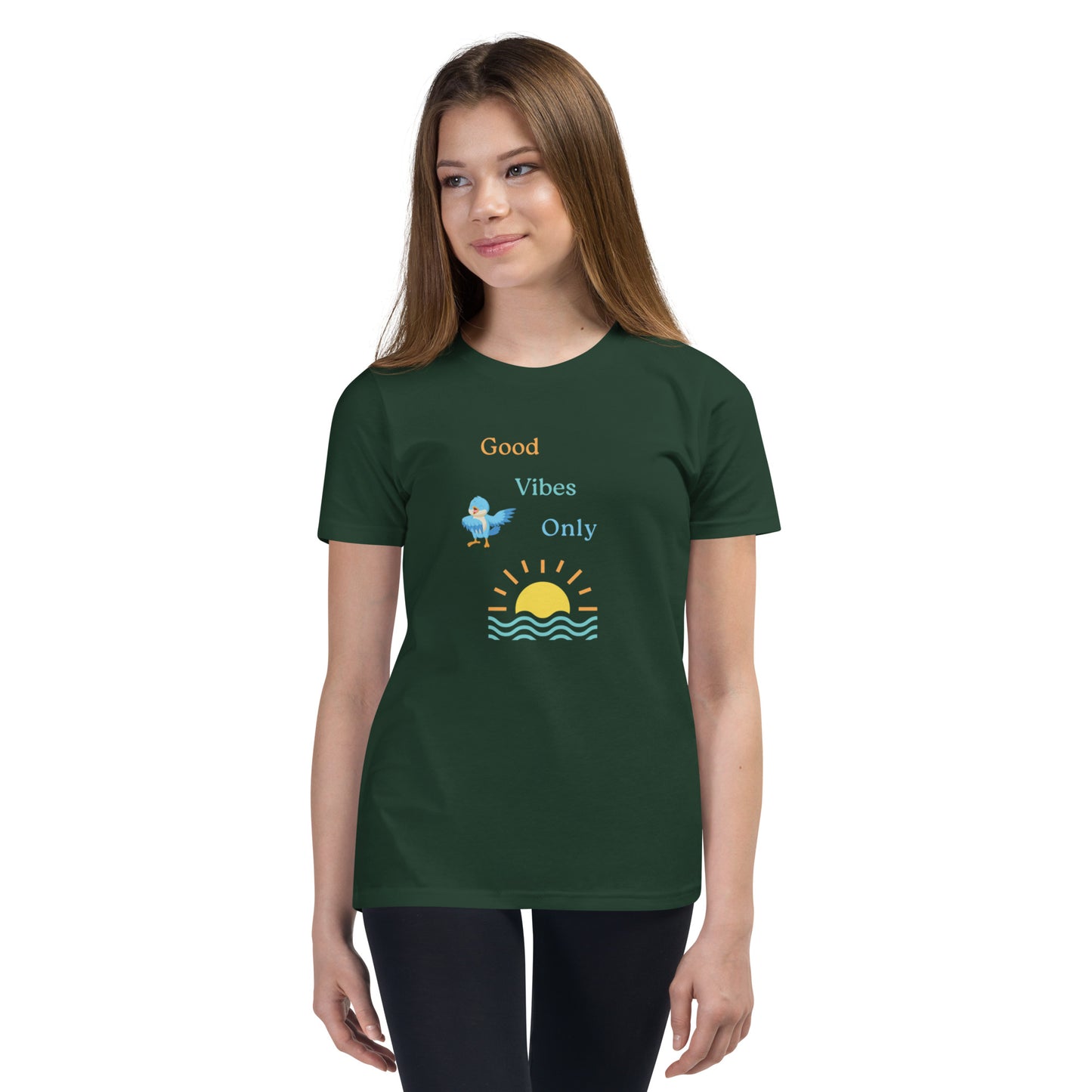 Good Vibes Only Youth Tee by EraofInk