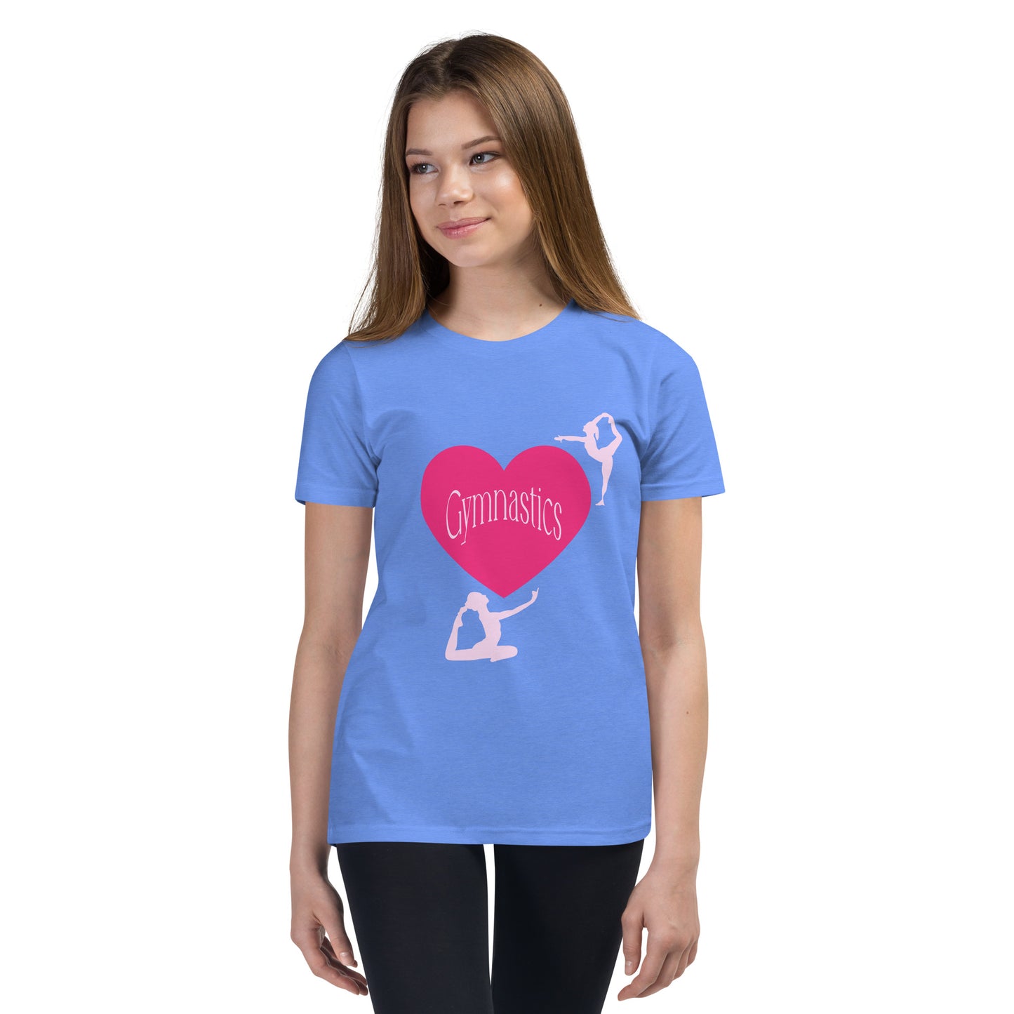 Gymnastics - Youth Short Sleeve T-Shirt - by RecreatingKrista