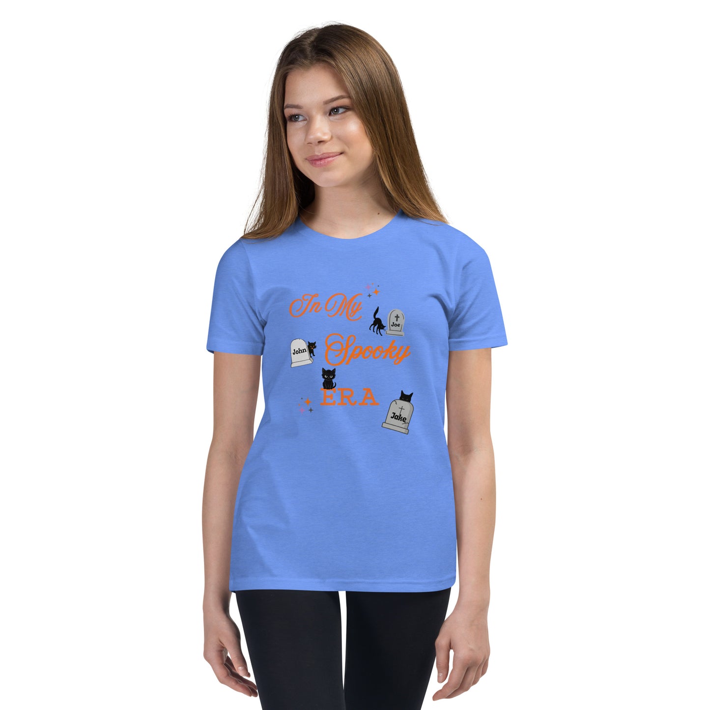 In My Spooky Era Graveyard Youth Unisex Tee by EraofInk