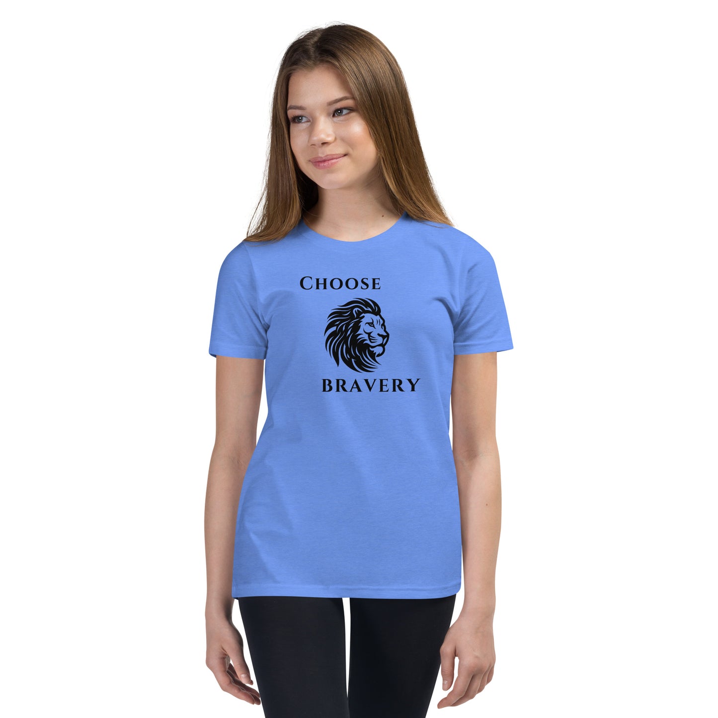 Choose Bravery Youth Tee by EraofInk