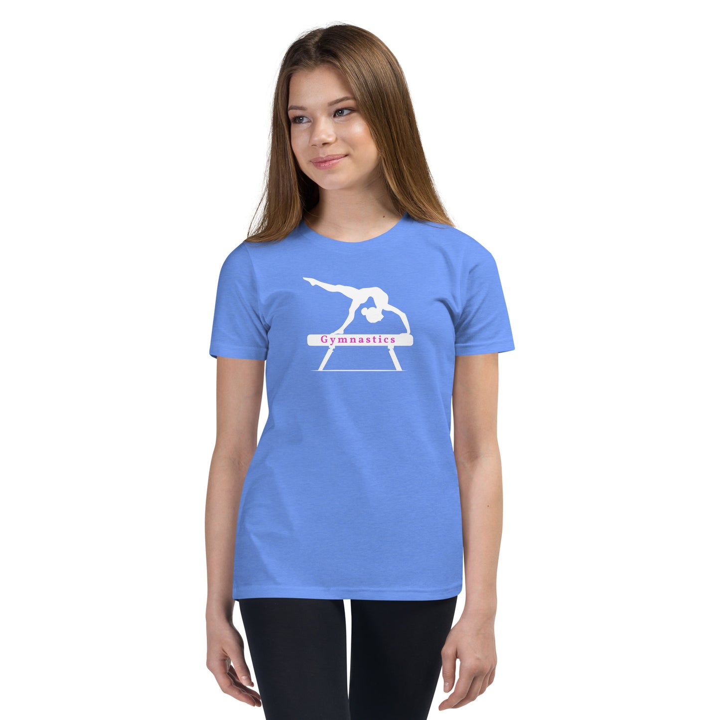 Gymnastics Youth Tee - Beam Skills by EraofInk