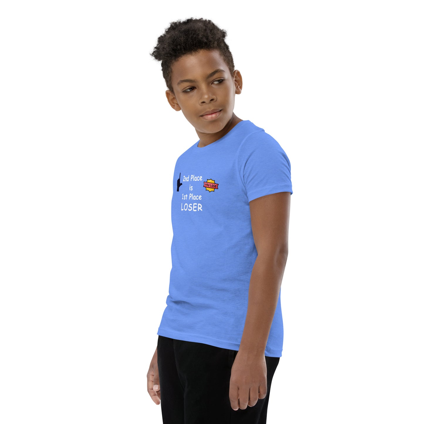 2nd Place is 1st Place Loser Youth Tee by EraofInk