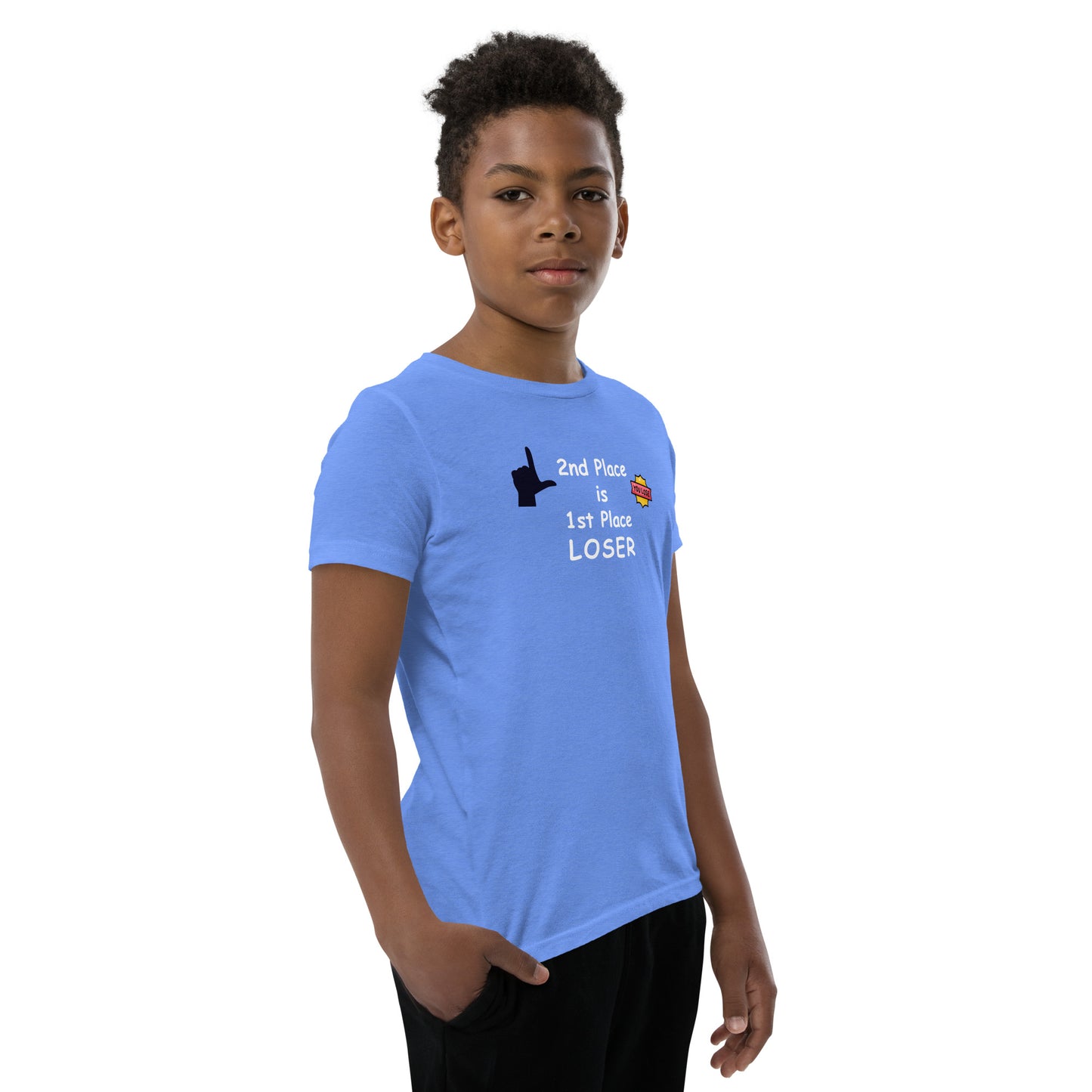 2nd Place is 1st Place Loser Youth Tee by EraofInk