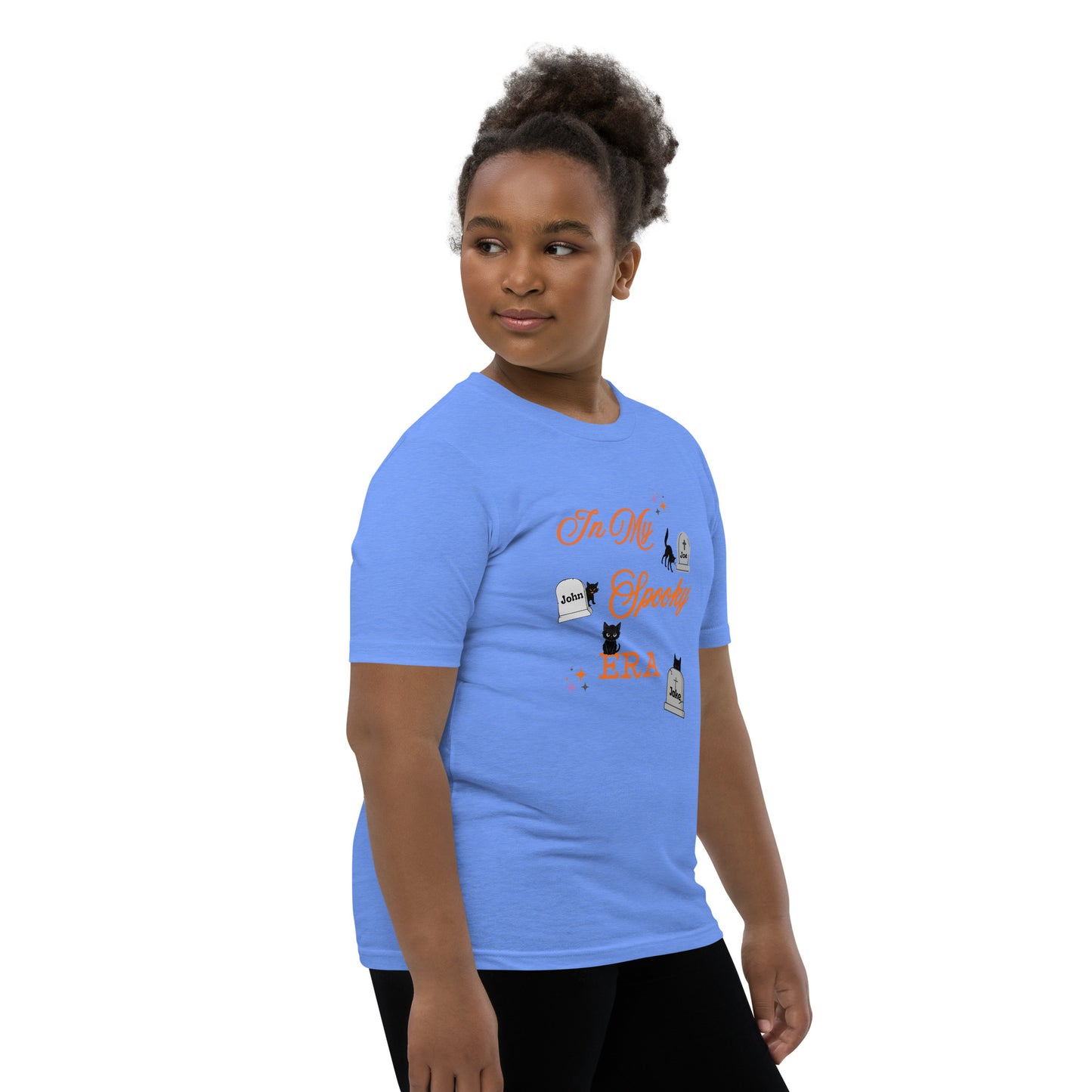 In My Spooky Era Youth Tee - Halloween Era Youth Unisex Tee by EraofInk