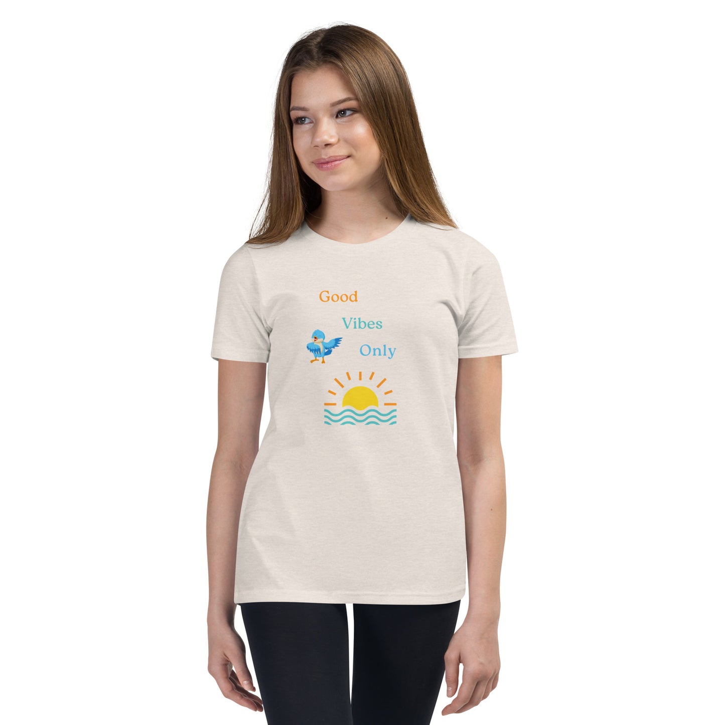 Good Vibes Only Youth Tee by EraofInk