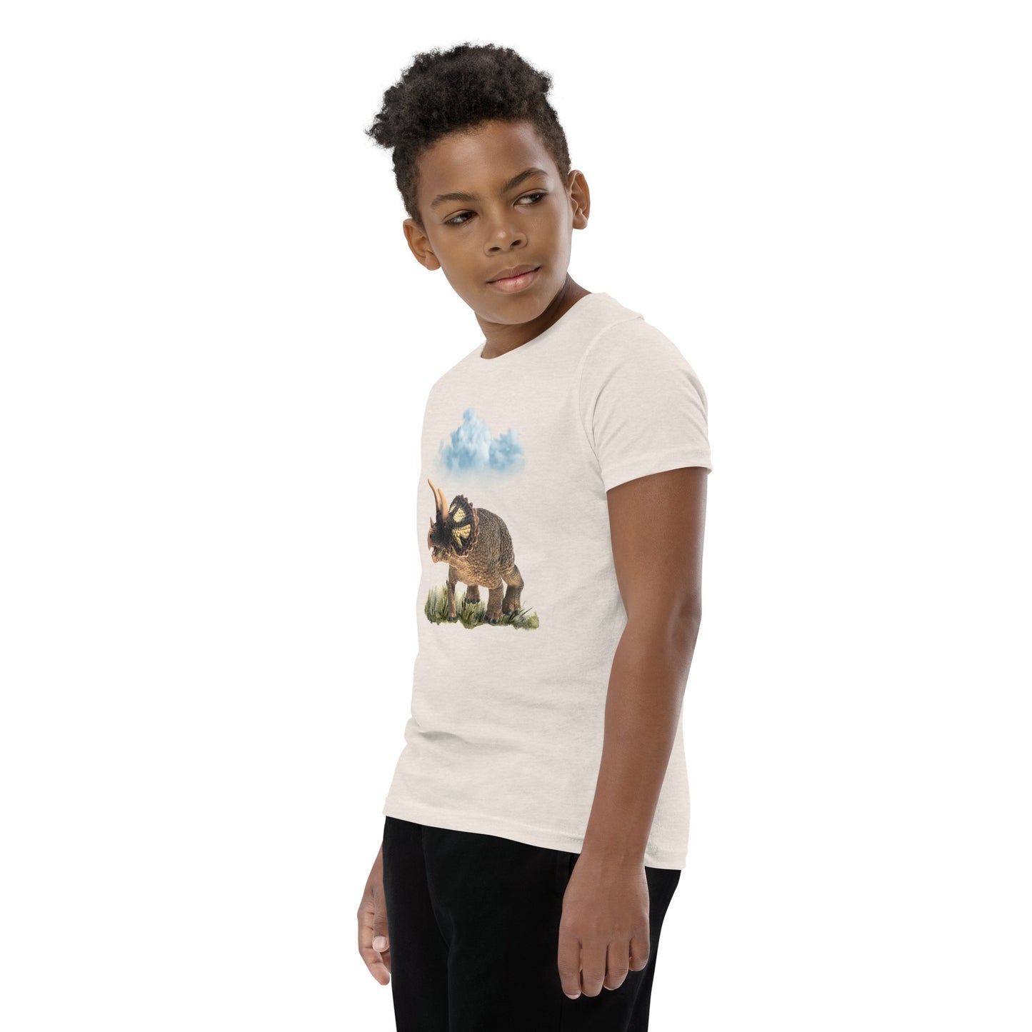 Roaming Dino Youth Tee by EraofInk