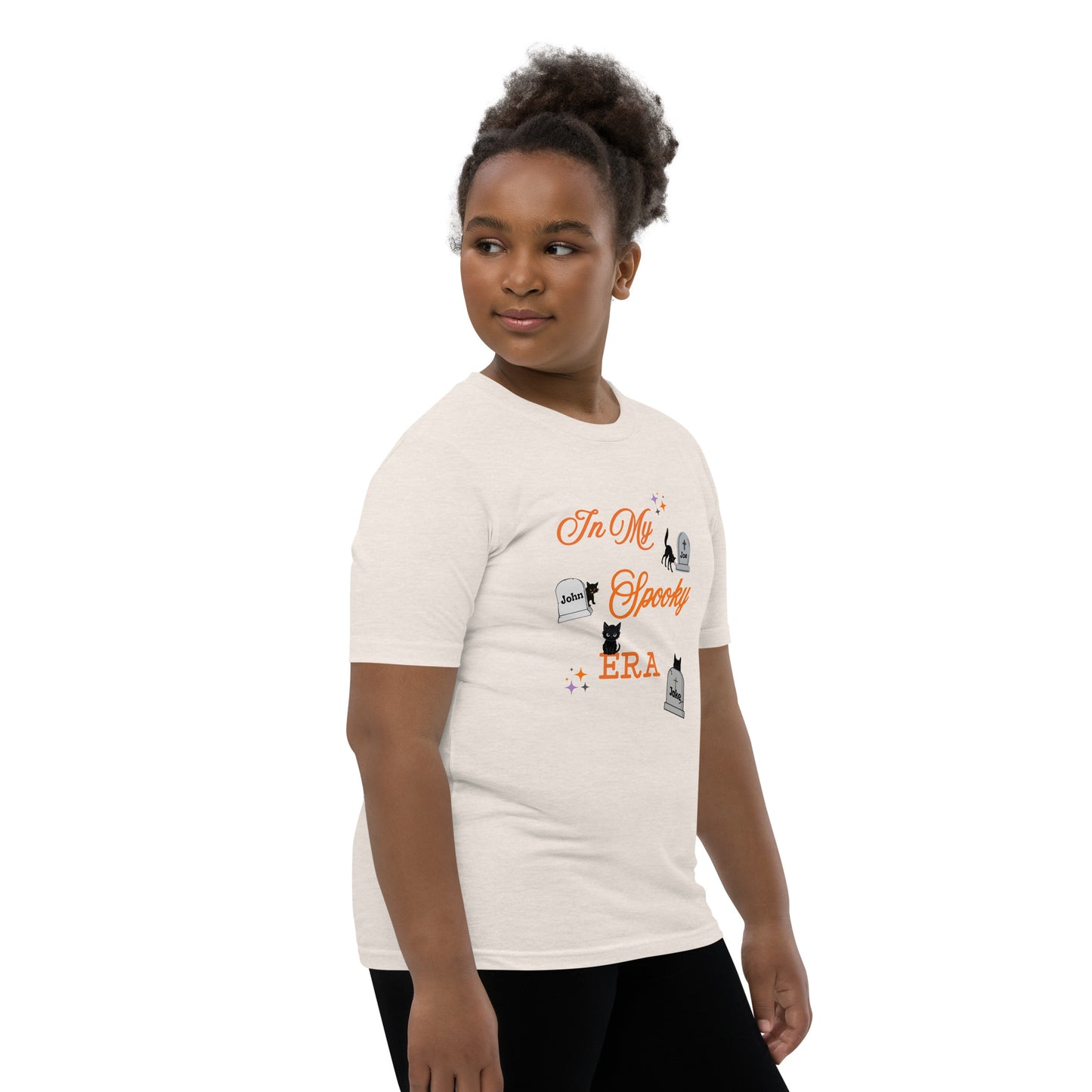 In My Spooky Era Youth Tee - Halloween Era Youth Unisex Tee by EraofInk