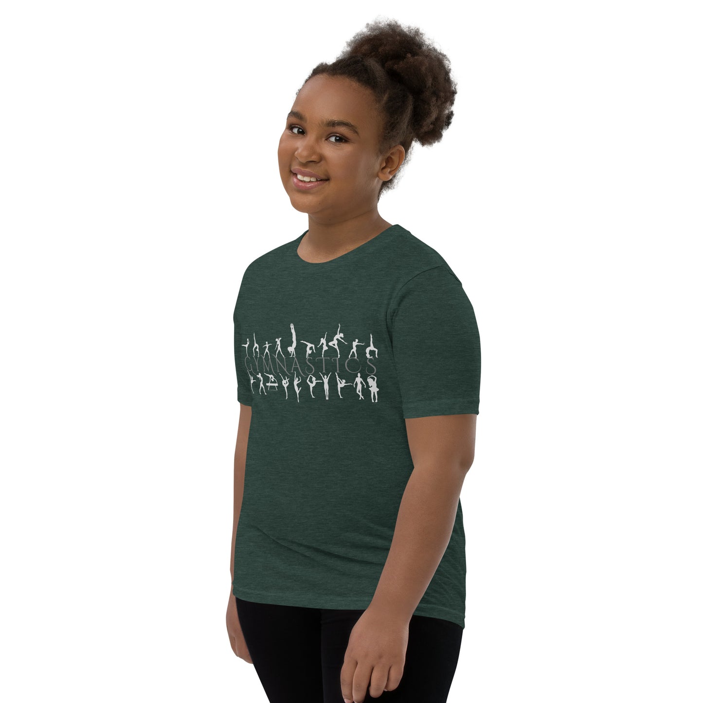 Gymnastics (gymnastics moves & poses) Youth Tee by EraofInk