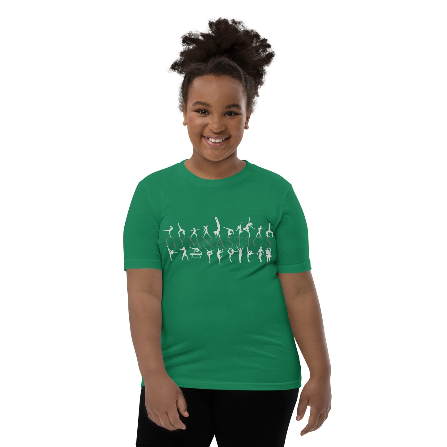 Gymnastics (gymnastics moves & poses) Youth Tee by EraofInk