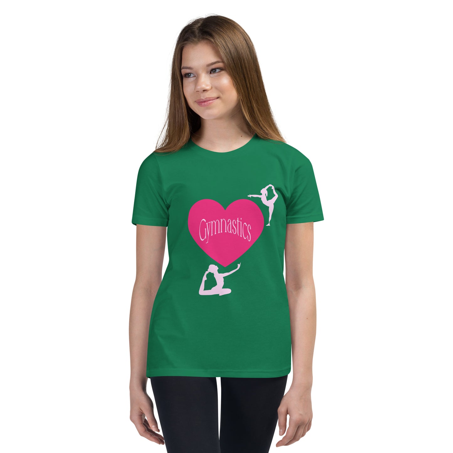 Gymnastics - Youth Short Sleeve T-Shirt - by RecreatingKrista
