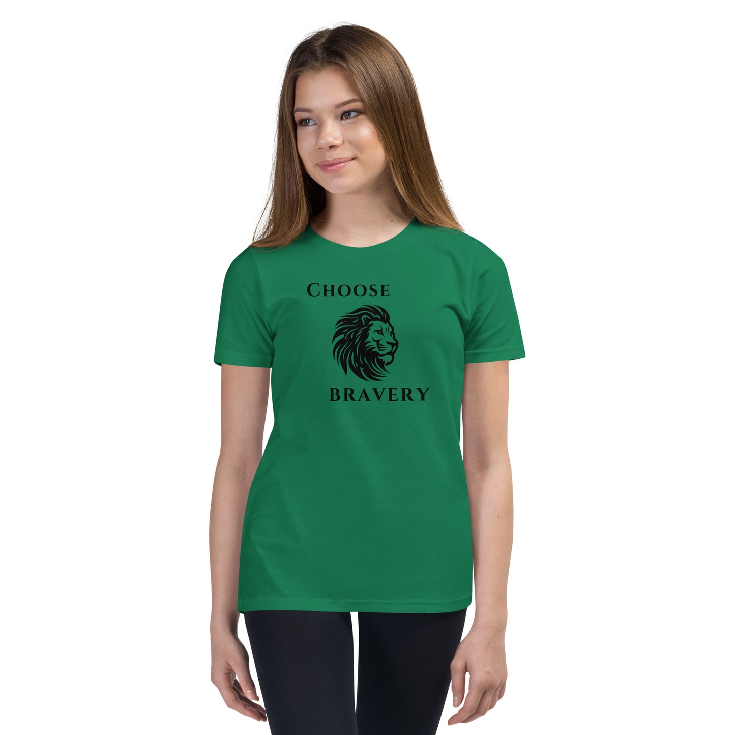 Choose Bravery Youth Tee by EraofInk