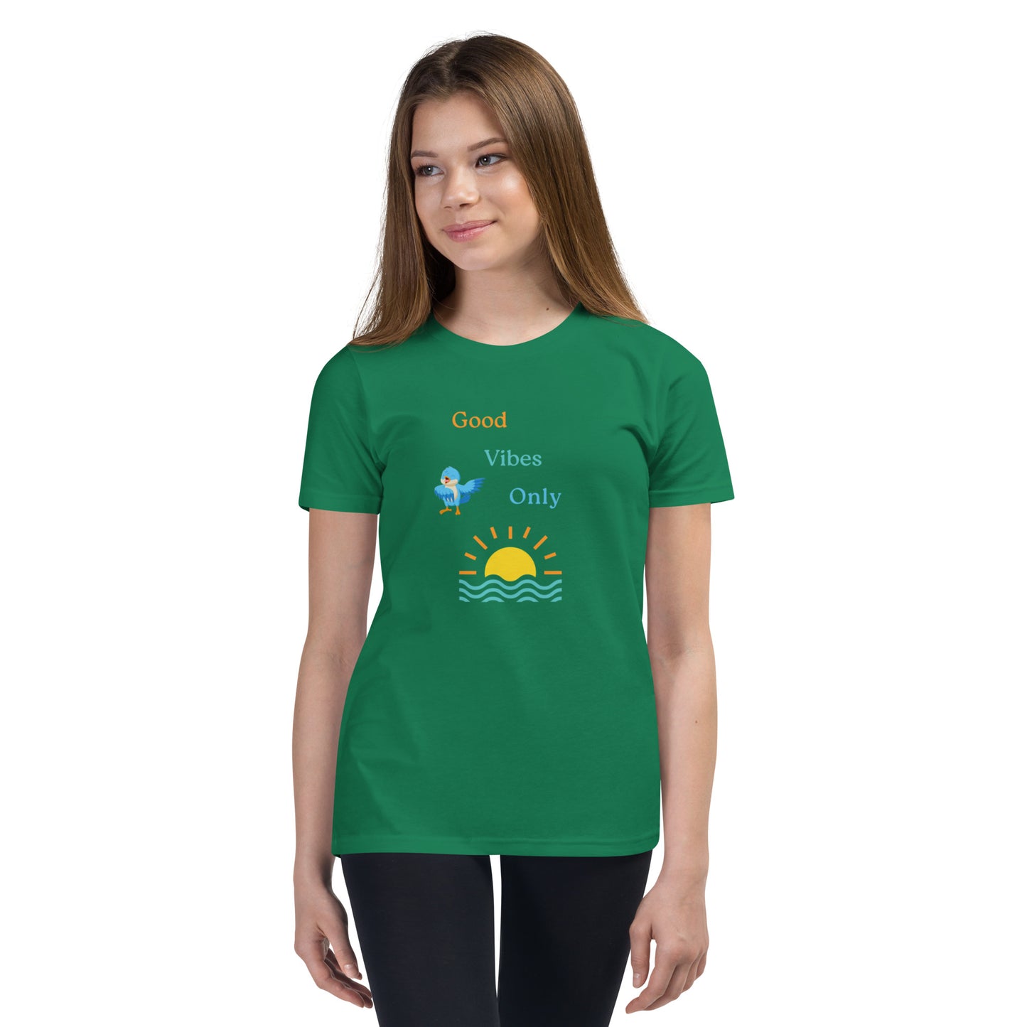 Good Vibes Only Youth Tee by EraofInk