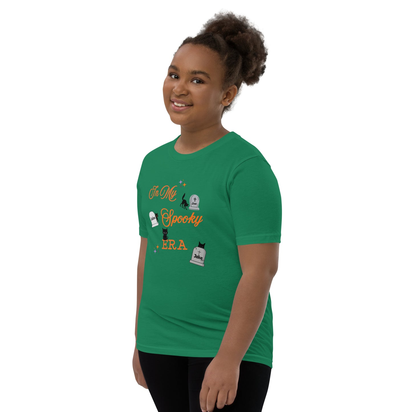 In My Spooky Era Youth Tee - Halloween Era Youth Unisex Tee by EraofInk