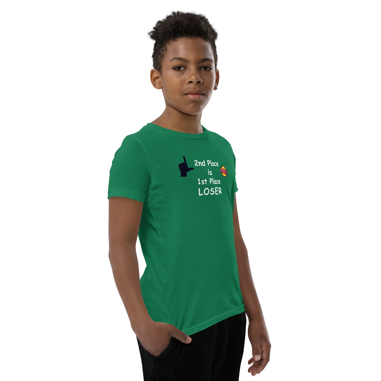 2nd Place is 1st Place Loser Youth Tee by EraofInk