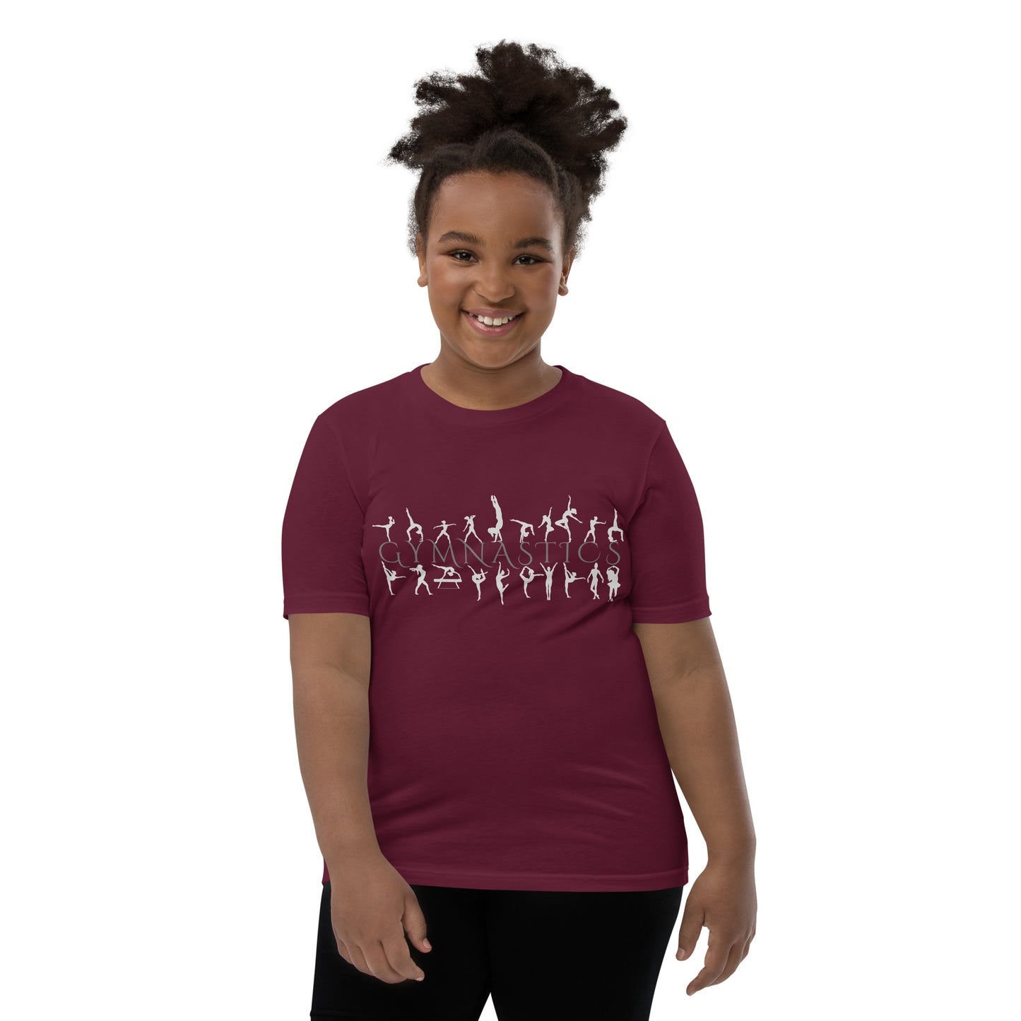 Gymnastics (gymnastics moves & poses) Youth Tee by EraofInk