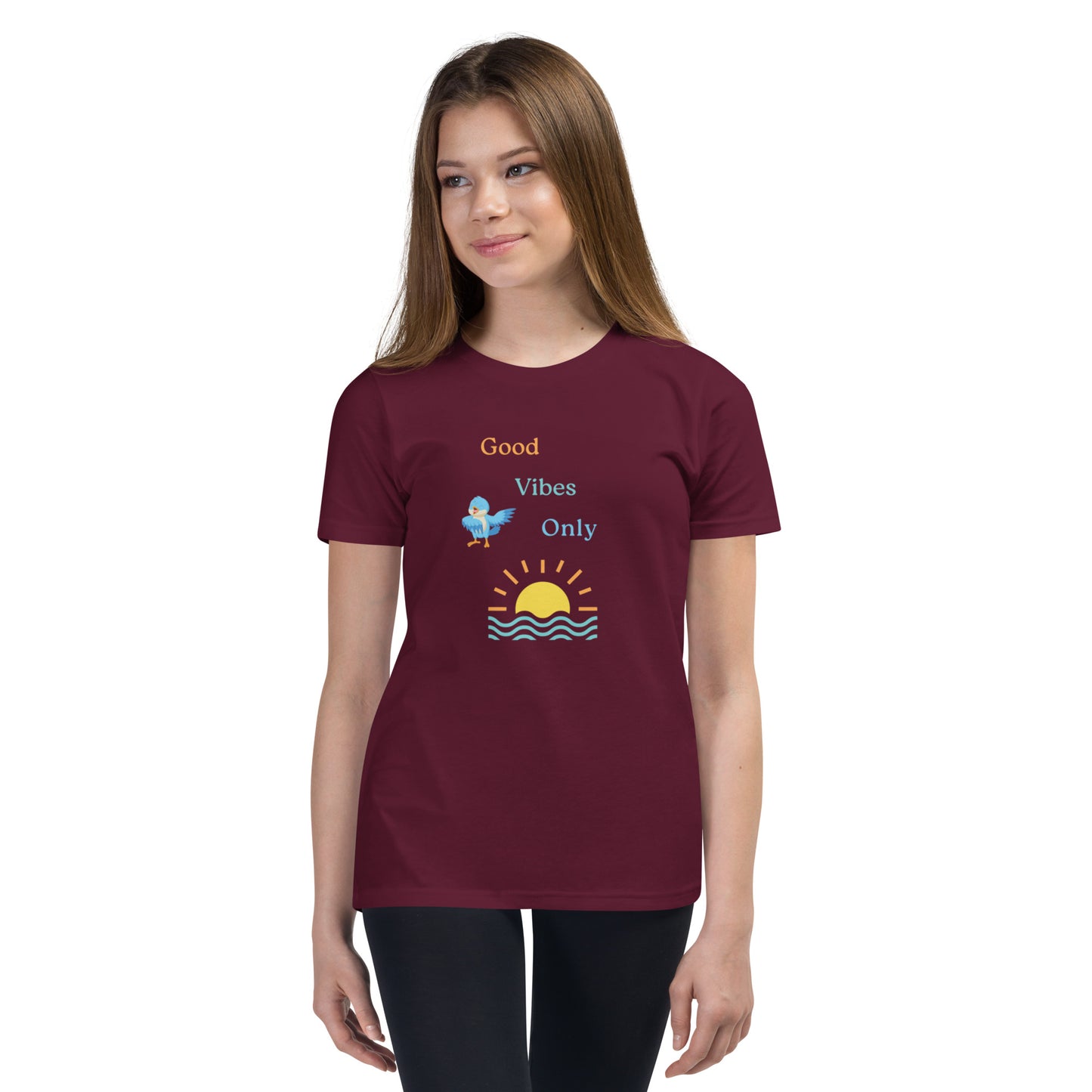Good Vibes Only Youth Tee by EraofInk