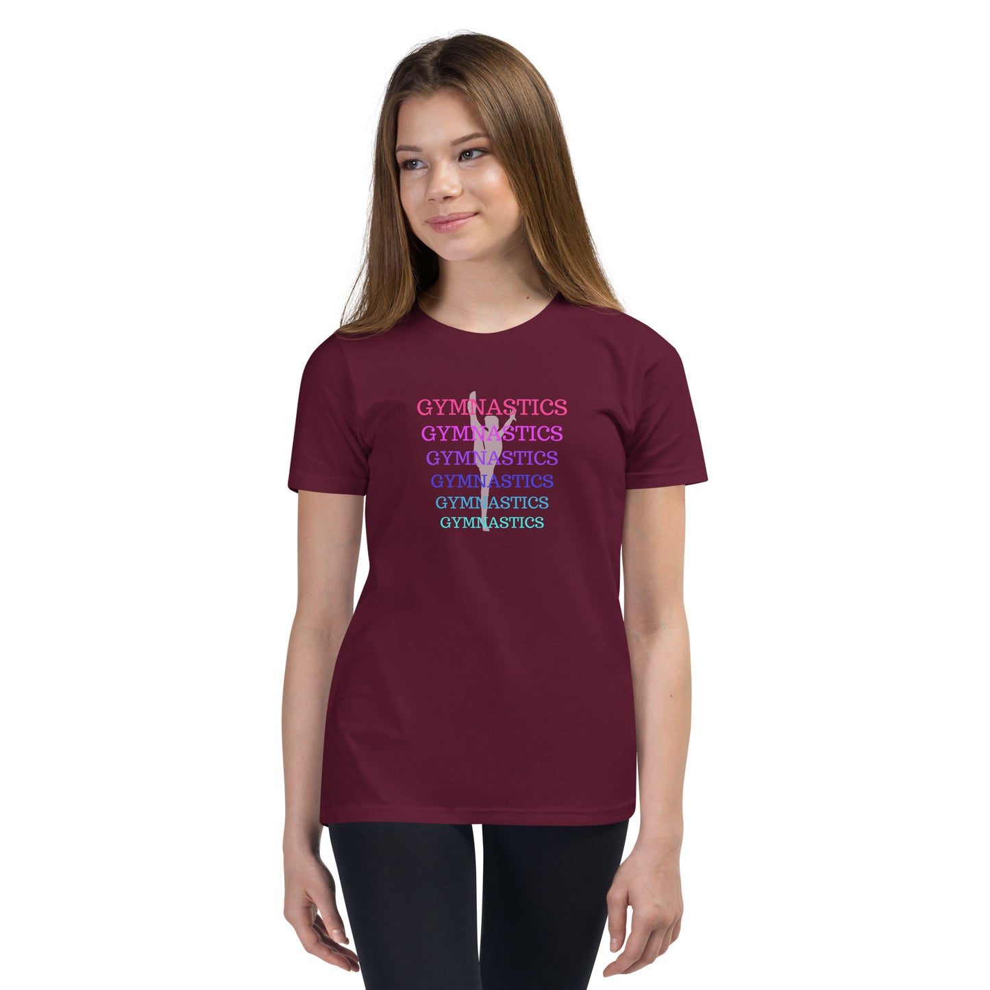 Gymnastics Tee for Teens by EraofInk