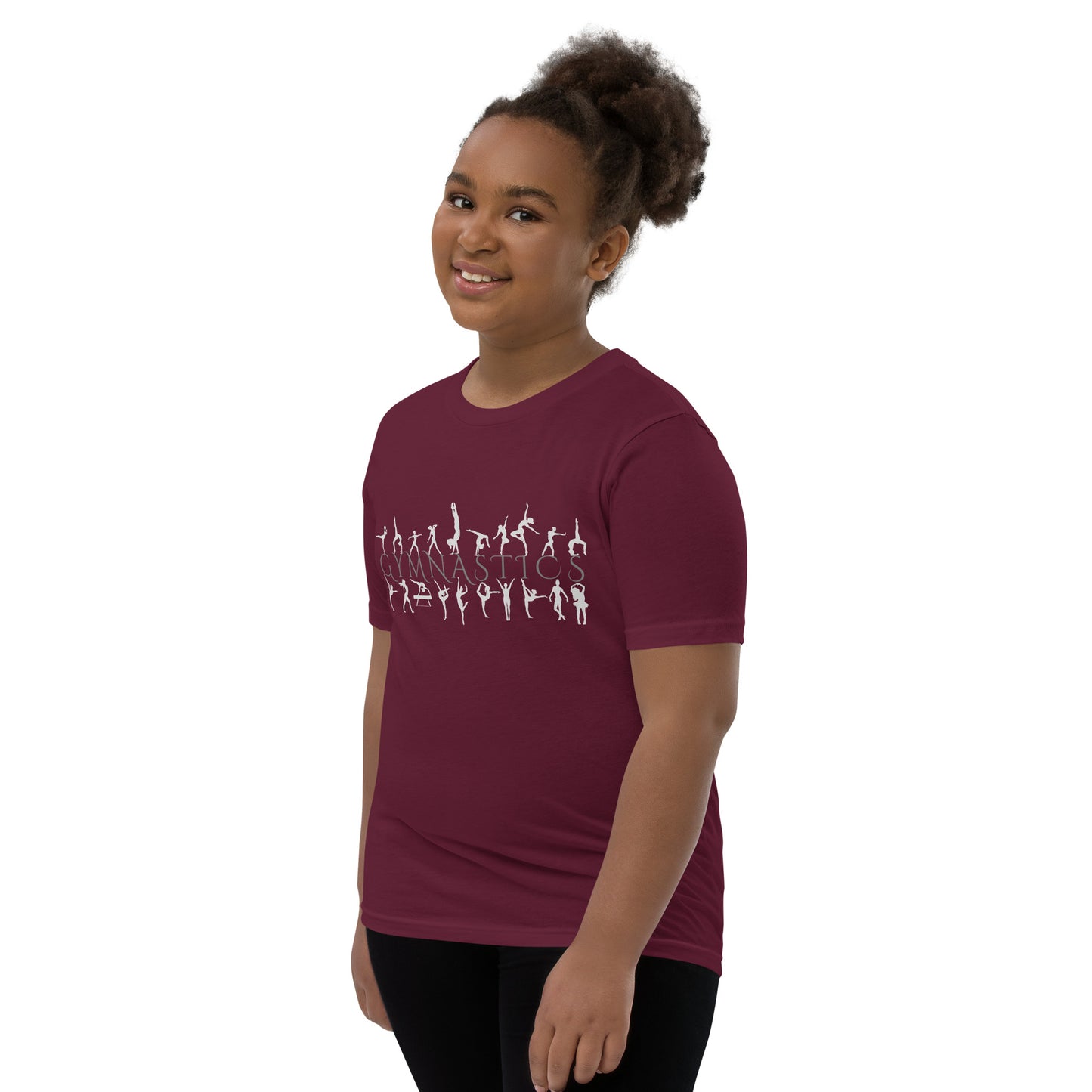 Gymnastics (gymnastics moves & poses) Youth Tee by EraofInk
