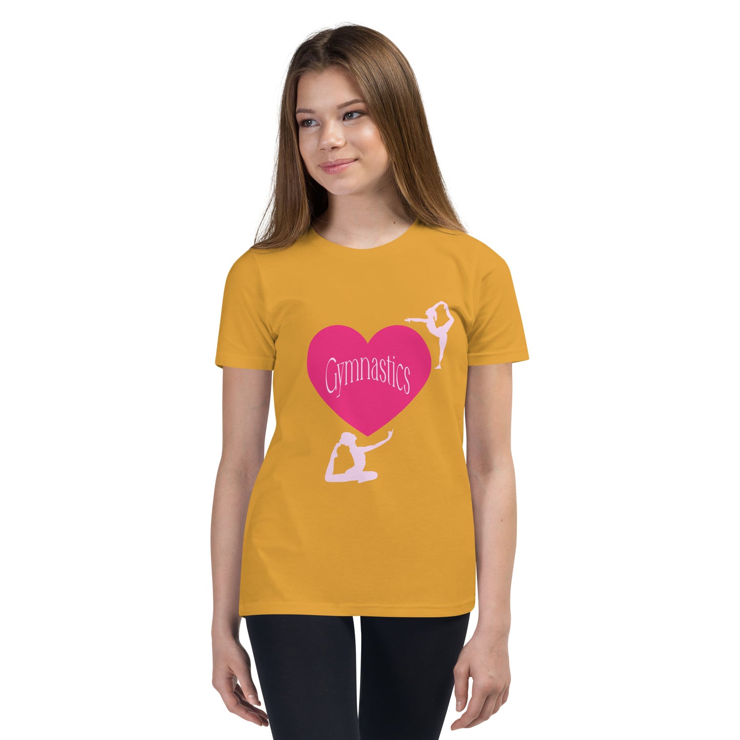Gymnastics - Youth Short Sleeve T-Shirt - by RecreatingKrista