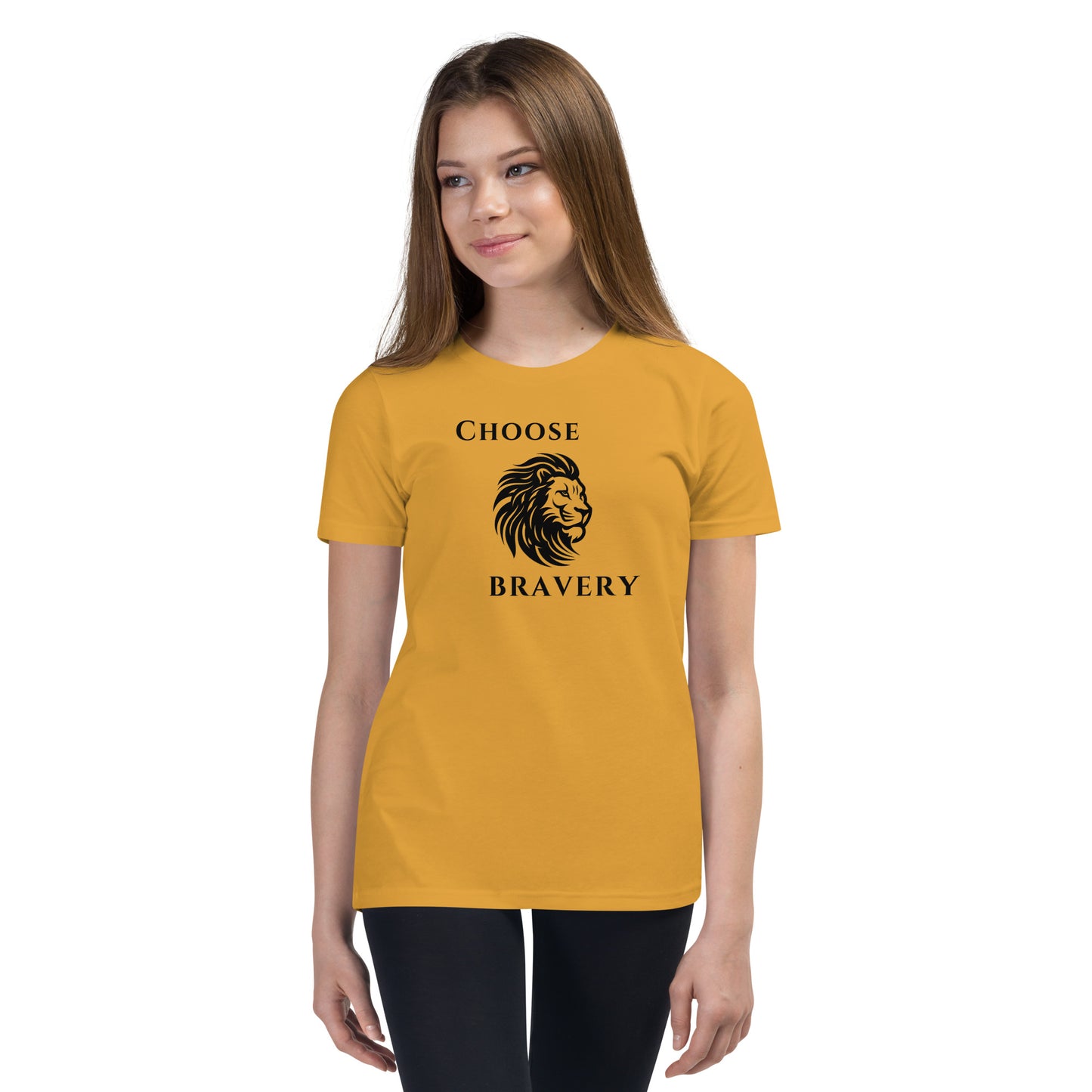 Choose Bravery Youth Tee by EraofInk