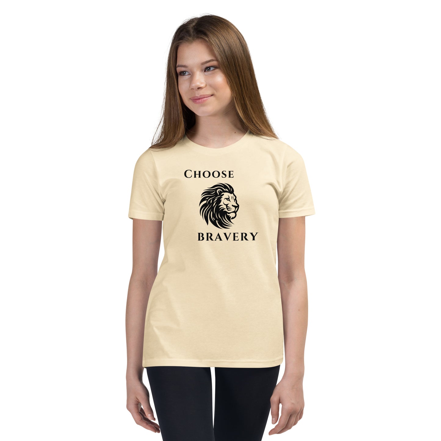 Choose Bravery Youth Tee by EraofInk