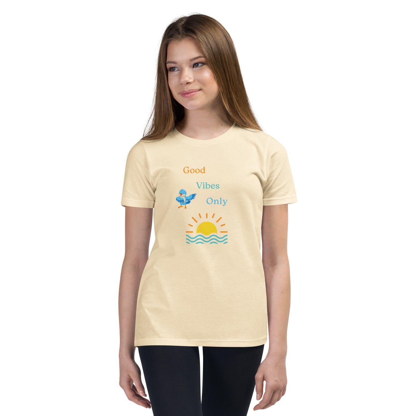 Good Vibes Only Youth Tee by EraofInk