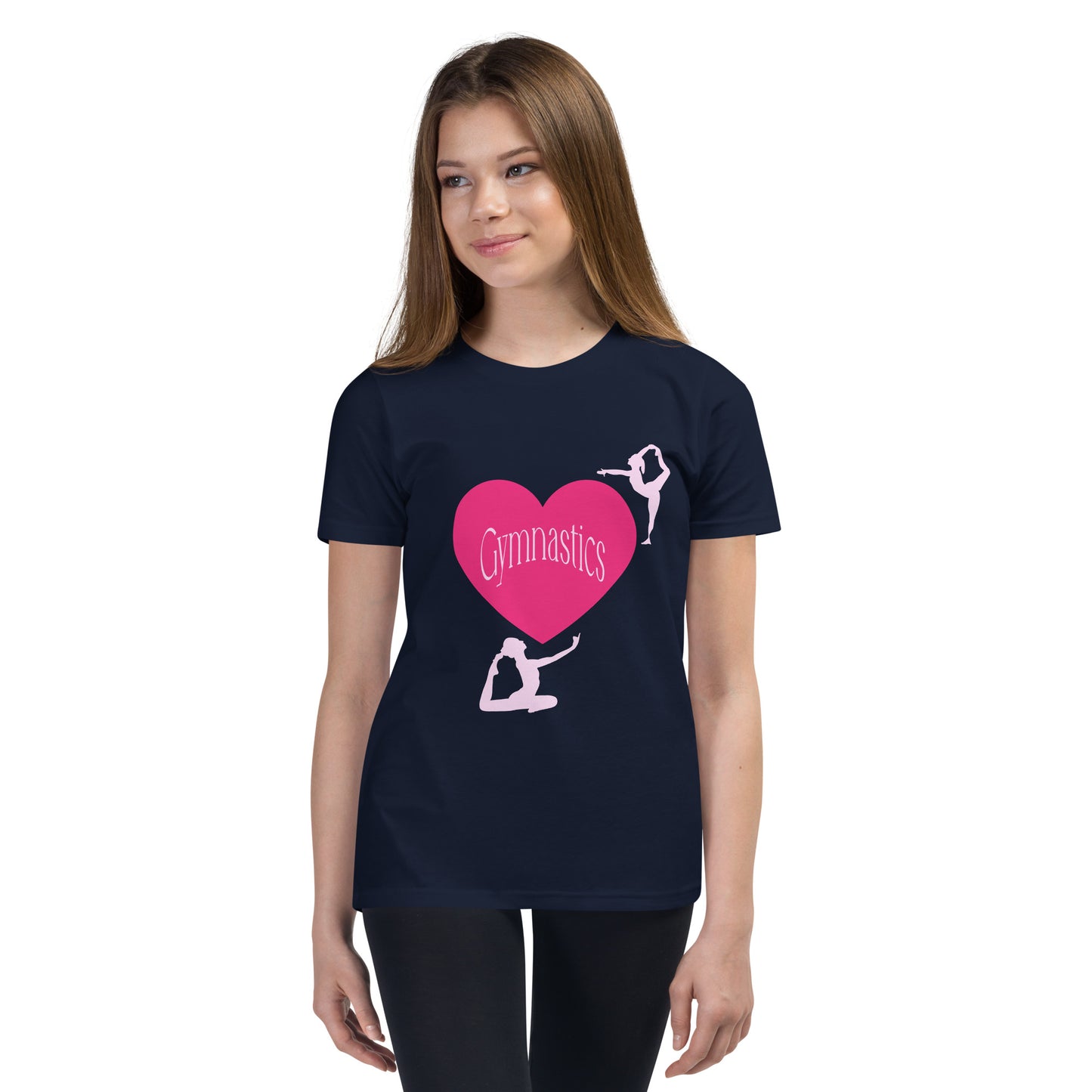Gymnastics - Youth Short Sleeve T-Shirt - by RecreatingKrista