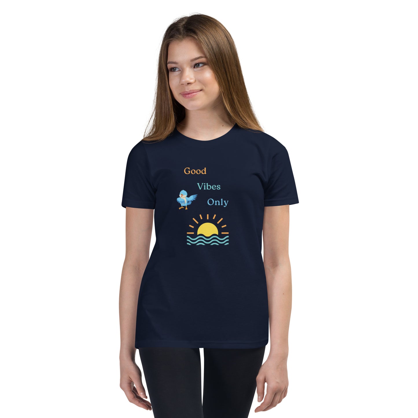 Good Vibes Only Youth Tee by EraofInk