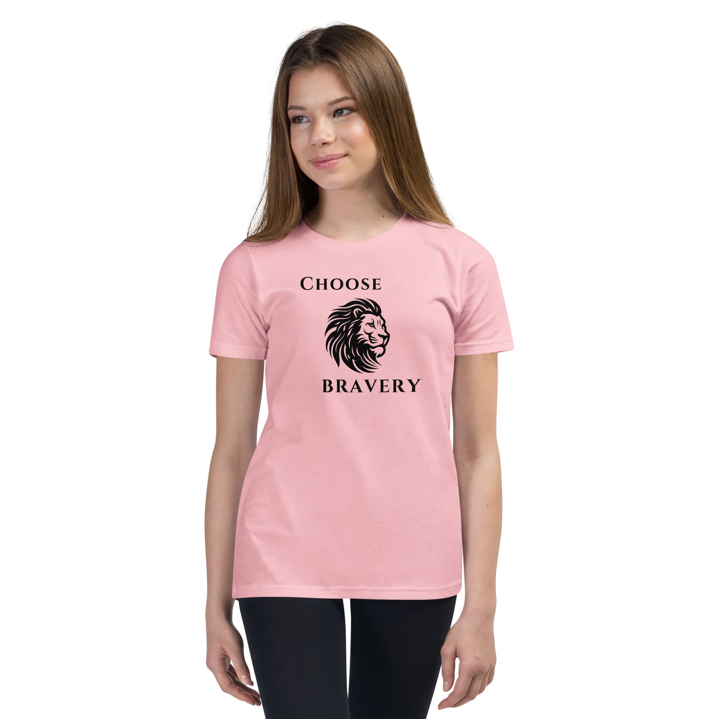 Choose Bravery Youth Tee by EraofInk