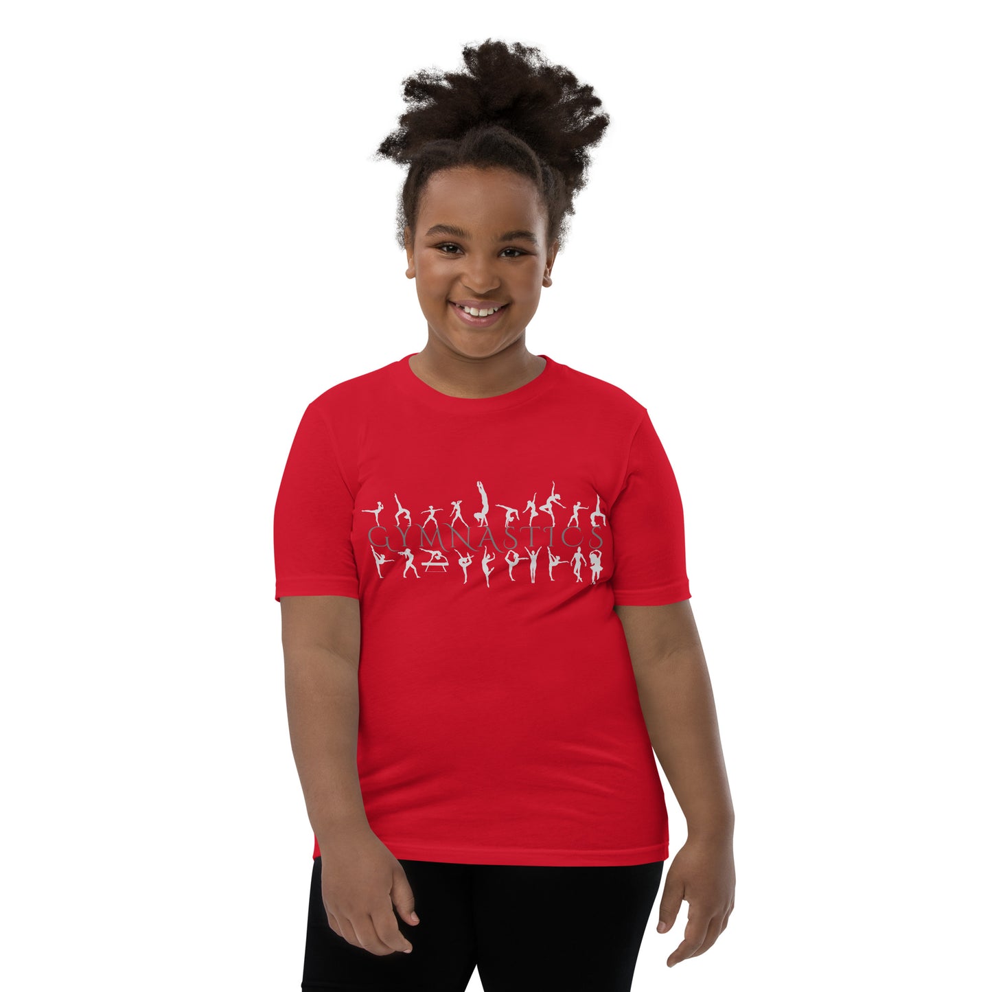 Gymnastics (gymnastics moves & poses) Youth Tee by EraofInk