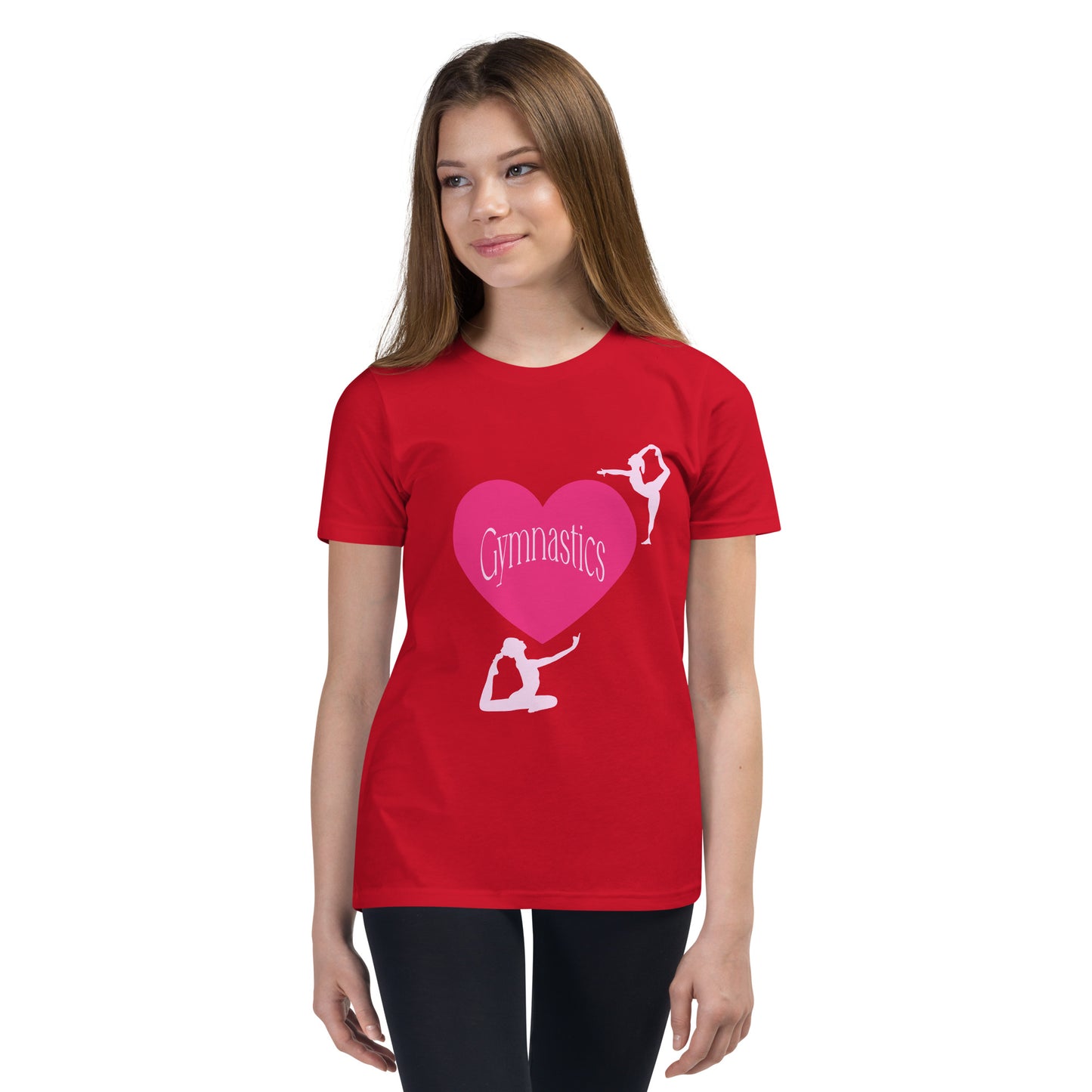 Gymnastics - Youth Short Sleeve T-Shirt - by RecreatingKrista