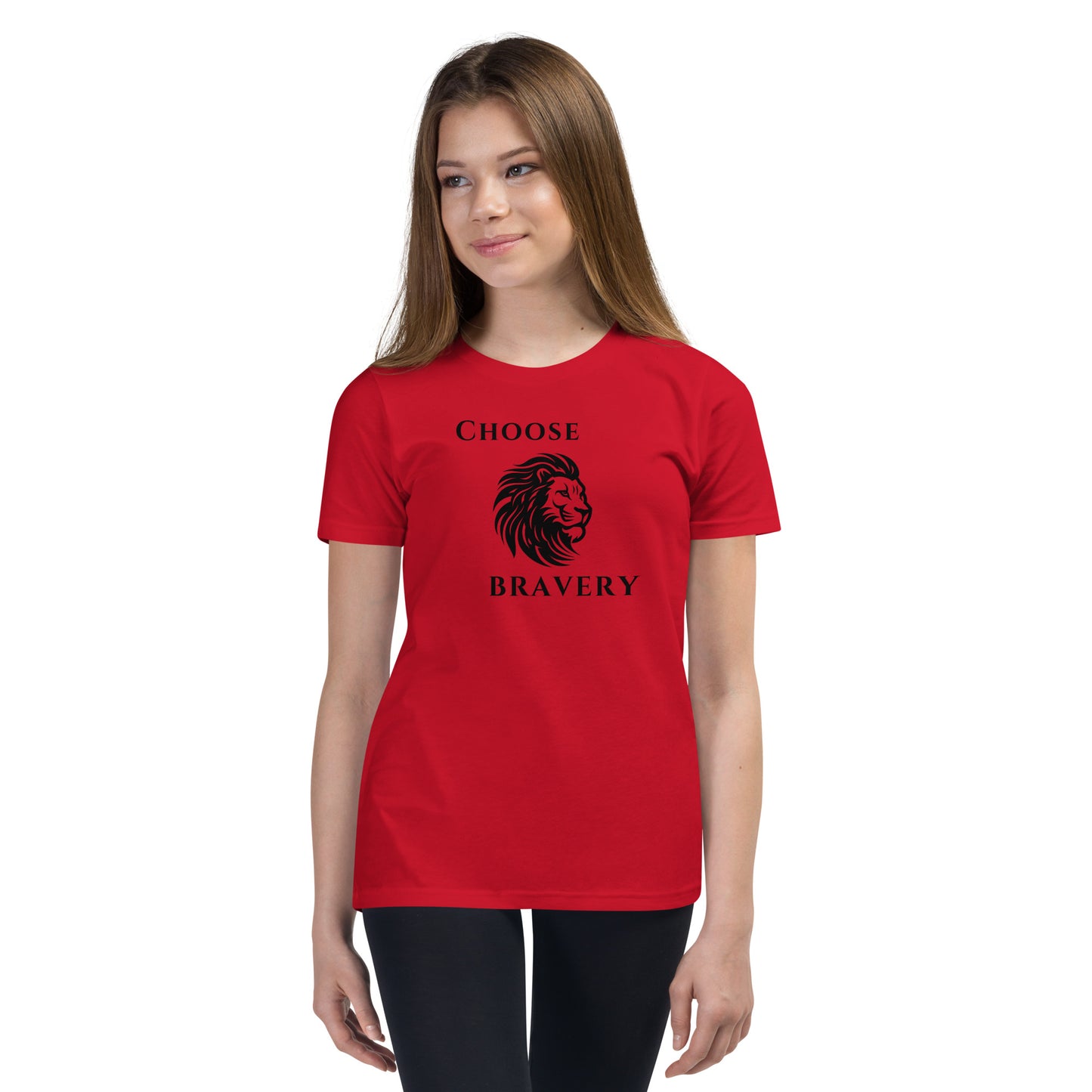 Choose Bravery Youth Tee by EraofInk
