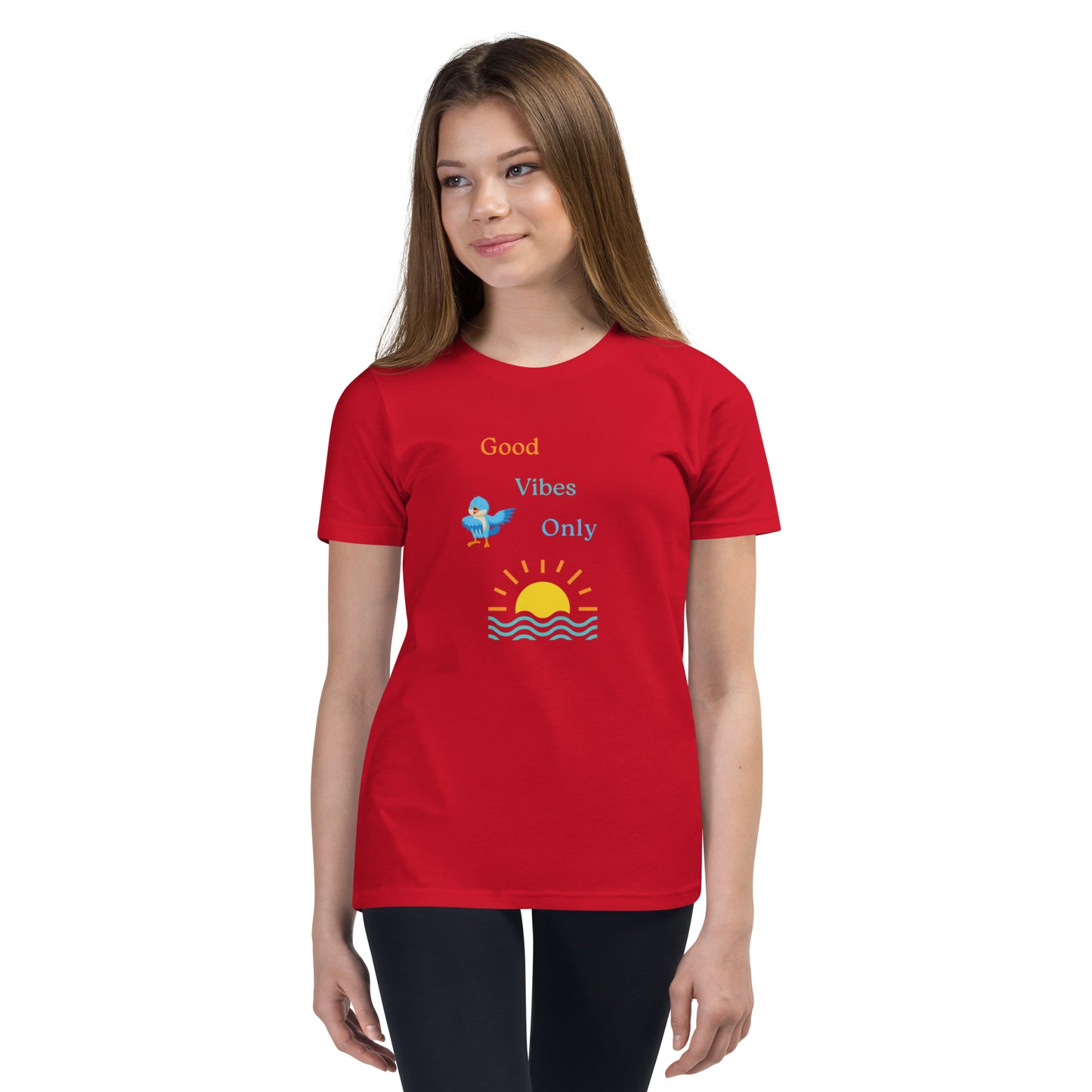 Good Vibes Only Youth Tee by EraofInk