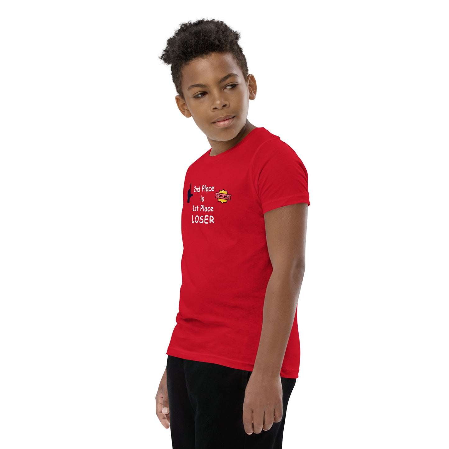 2nd Place is 1st Place Loser Youth Tee by EraofInk