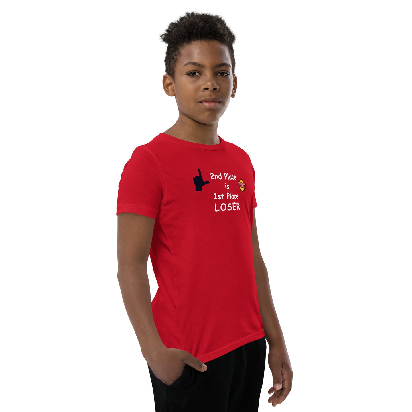 2nd Place is 1st Place Loser Youth Tee by EraofInk