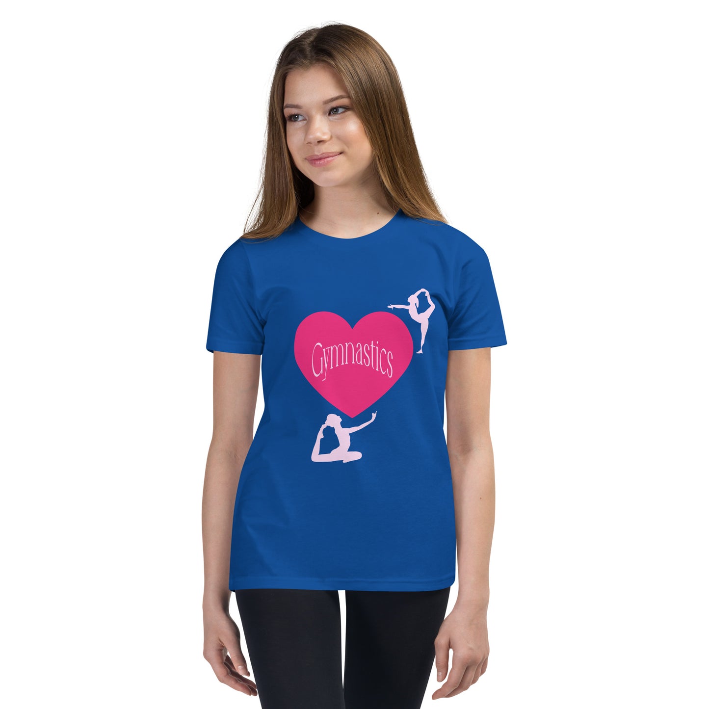 Gymnastics - Youth Short Sleeve T-Shirt - by RecreatingKrista