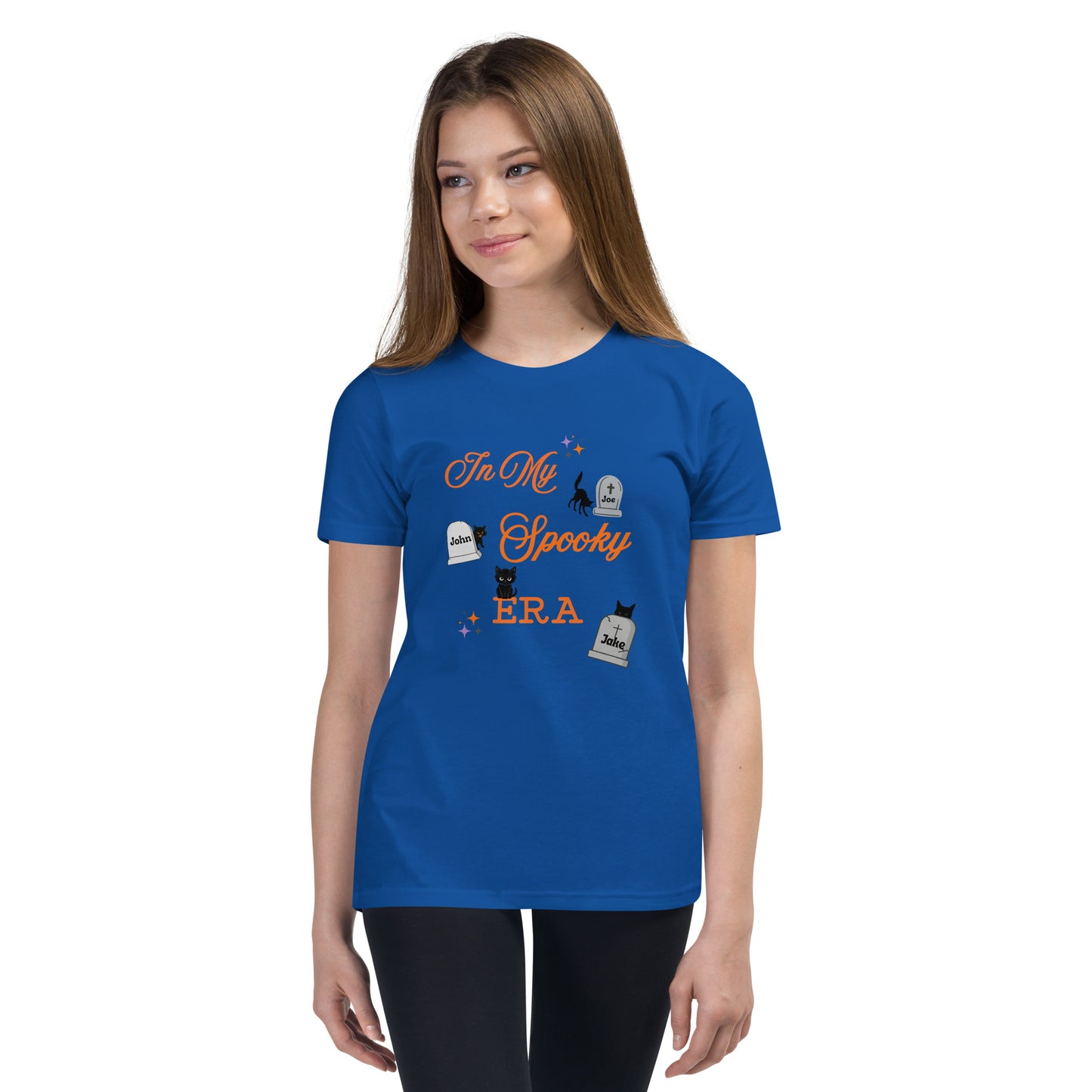 In My Spooky Era Graveyard Youth Unisex Tee by EraofInk