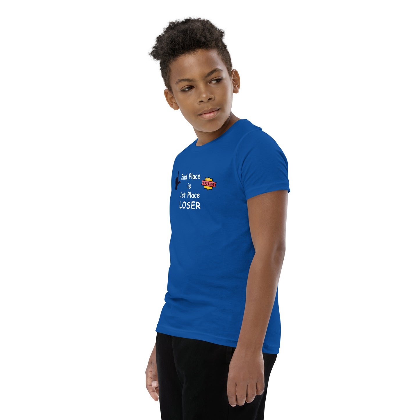2nd Place is 1st Place Loser Youth Tee by EraofInk