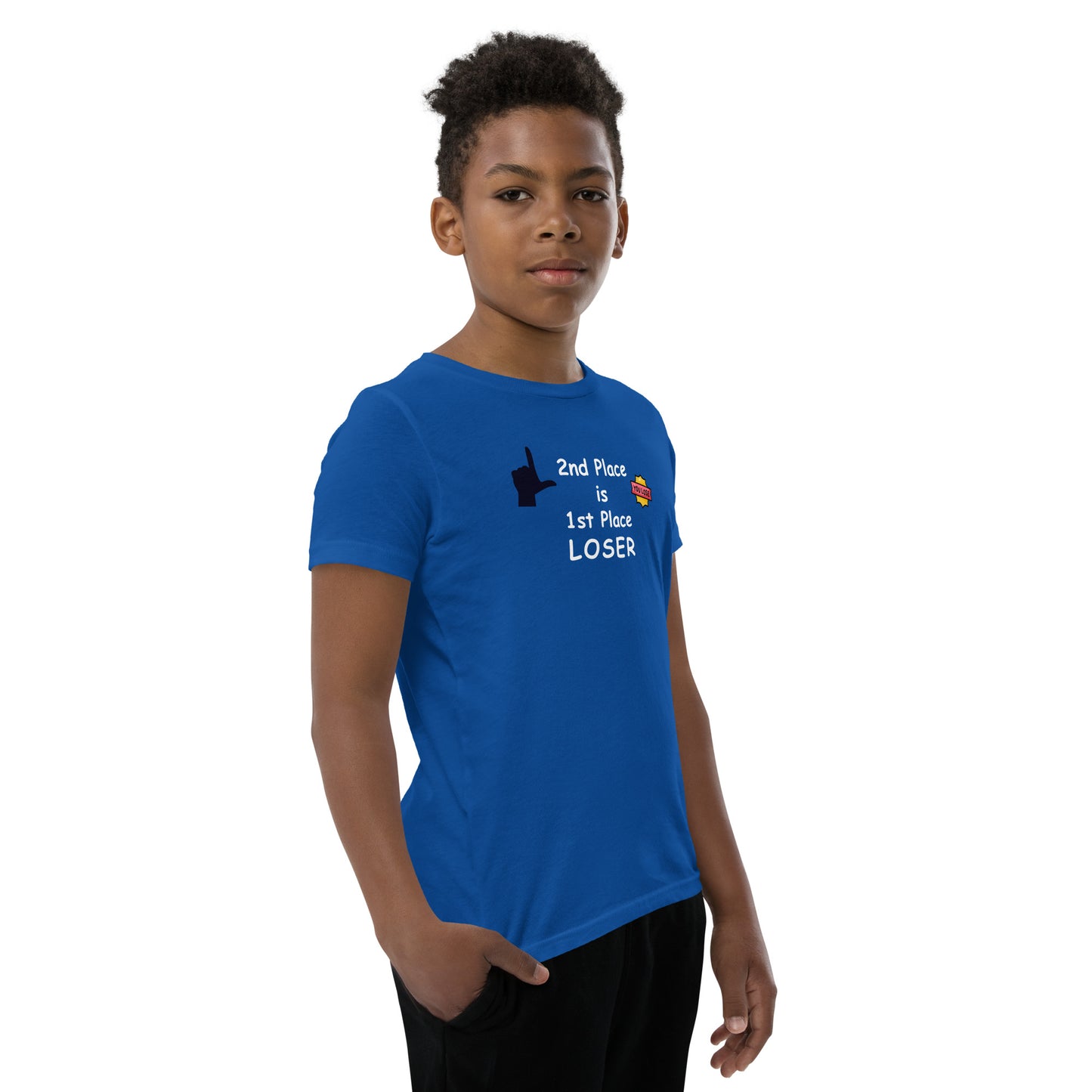 2nd Place is 1st Place Loser Youth Tee by EraofInk