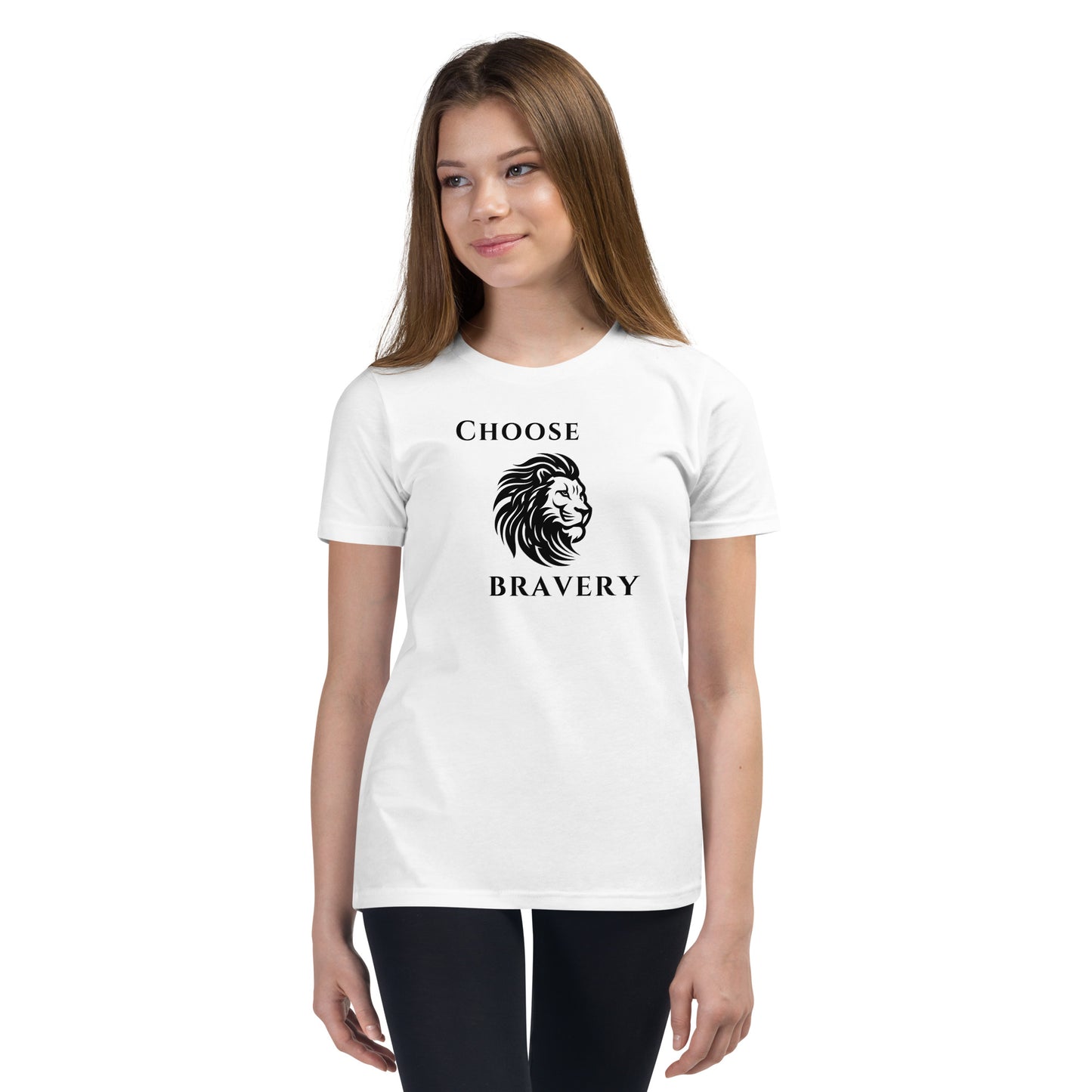 Choose Bravery Youth Tee by EraofInk