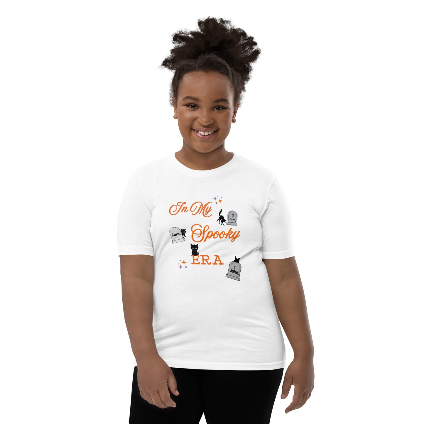 In My Spooky Era Youth Tee - Halloween Era Youth Unisex Tee by EraofInk