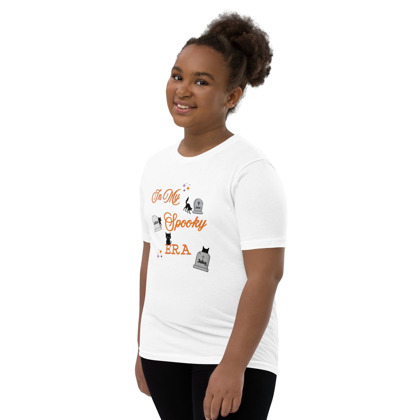 In My Spooky Era Youth Tee - Halloween Era Youth Unisex Tee by EraofInk