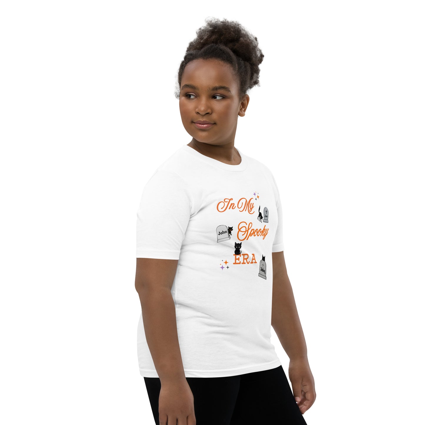 In My Spooky Era Youth Tee - Halloween Era Youth Unisex Tee by EraofInk