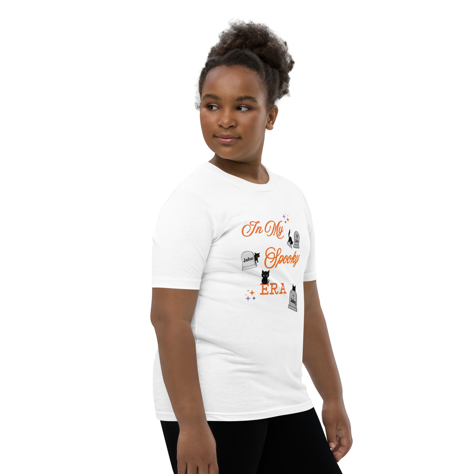 In My Spooky Era Youth Tee - Halloween Era Youth Unisex Tee by EraofInk
