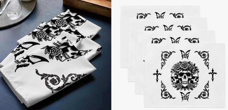 Tableware, Napkins, placemats,
